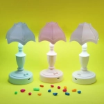 Светильник настольный «Marmalade-Афина» LED 19*9см цвет голубой USB