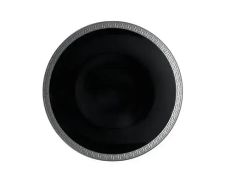 Versace Тарелка для завтрака Medusa Black 22 см EAN 4012437355079