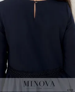 Платье 4130-синий Minova