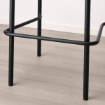 Барный стул - YNGVAR IKEA/ ИНГВАР ИКЕА, 99х53х51 см, черный