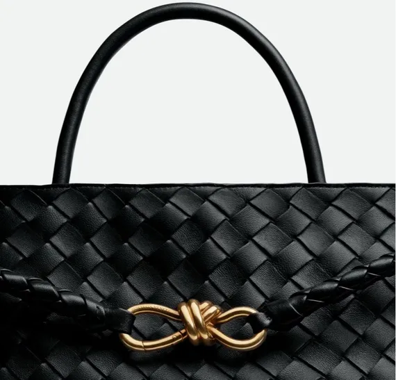 Сумка Bottega Veneta Medium Andiamo черный