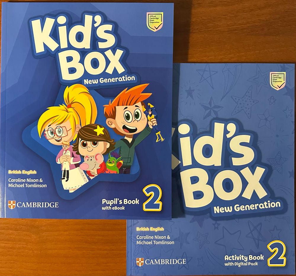 Kid&#39;s Box 2 New Generation (PB+AB+online)