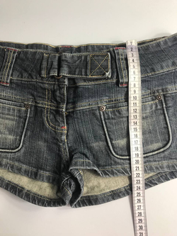 Шорты M-o-t-o джинсовая классика, маркировка 38, визуально на 44 размер