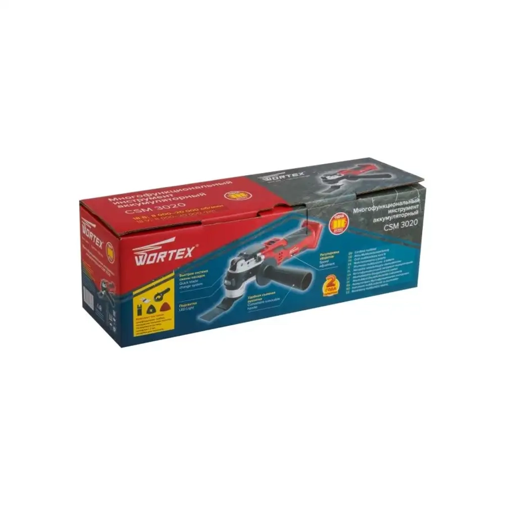 Аккумуляторный многофункциональный инструмент CSM 3020 WORTEX CSM302000025