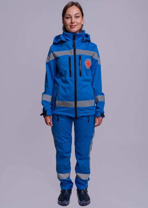 Куртка демисезонная женская Скорая помощь MedicLine SOFTSHELL
