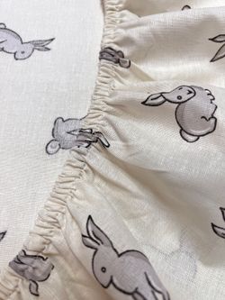 Простынь на резинке Сказка "Фландр" 120х200 см бязь