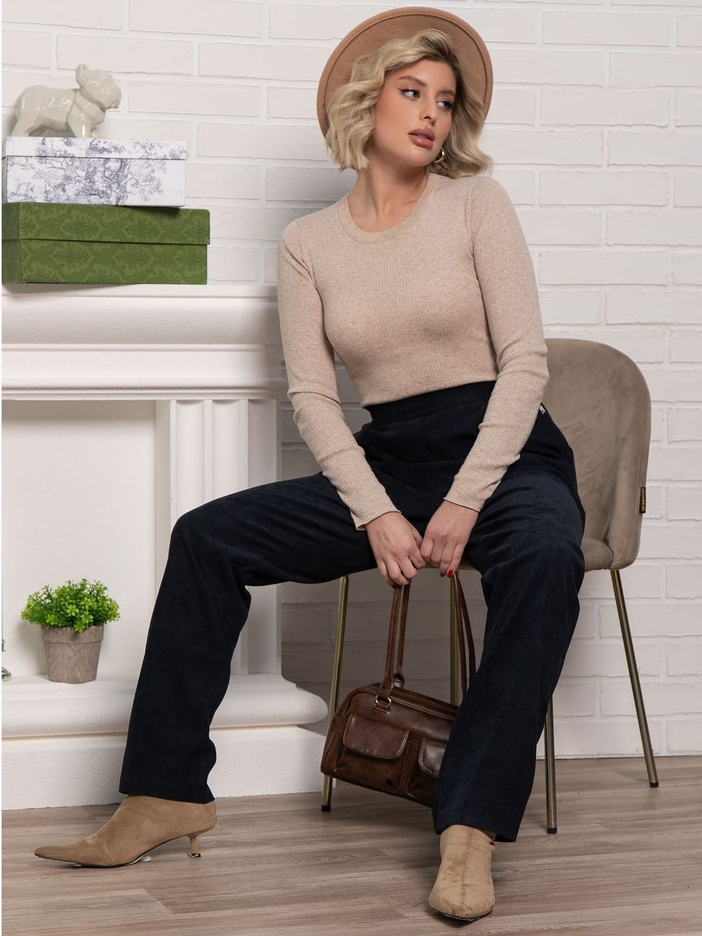 Брюки Люсьен (синий) Б15180-13М LT Collection