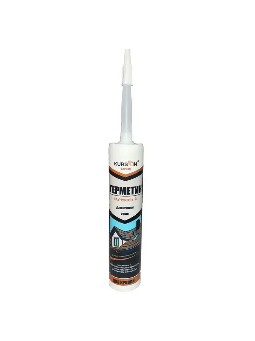 Герметик каучуковый для кровли KURSON M-Roof (310 ml)