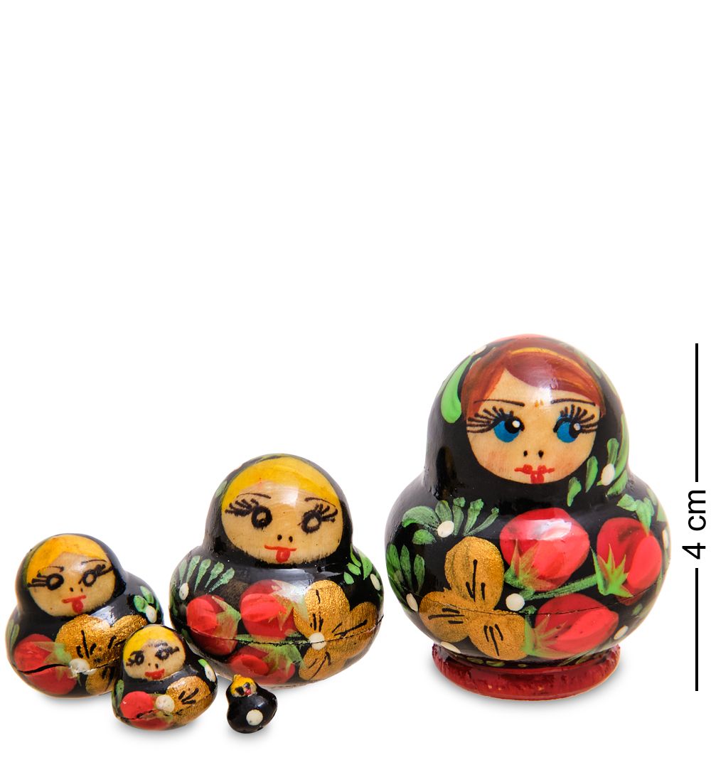 Народные промыслы МР-27/ 9-A Матрешка 5м «Настена» мал.
