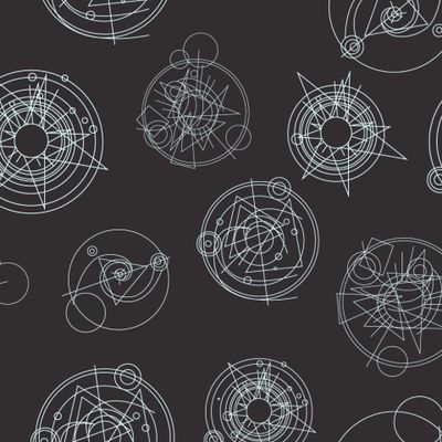 парад планет антрацитовый фон