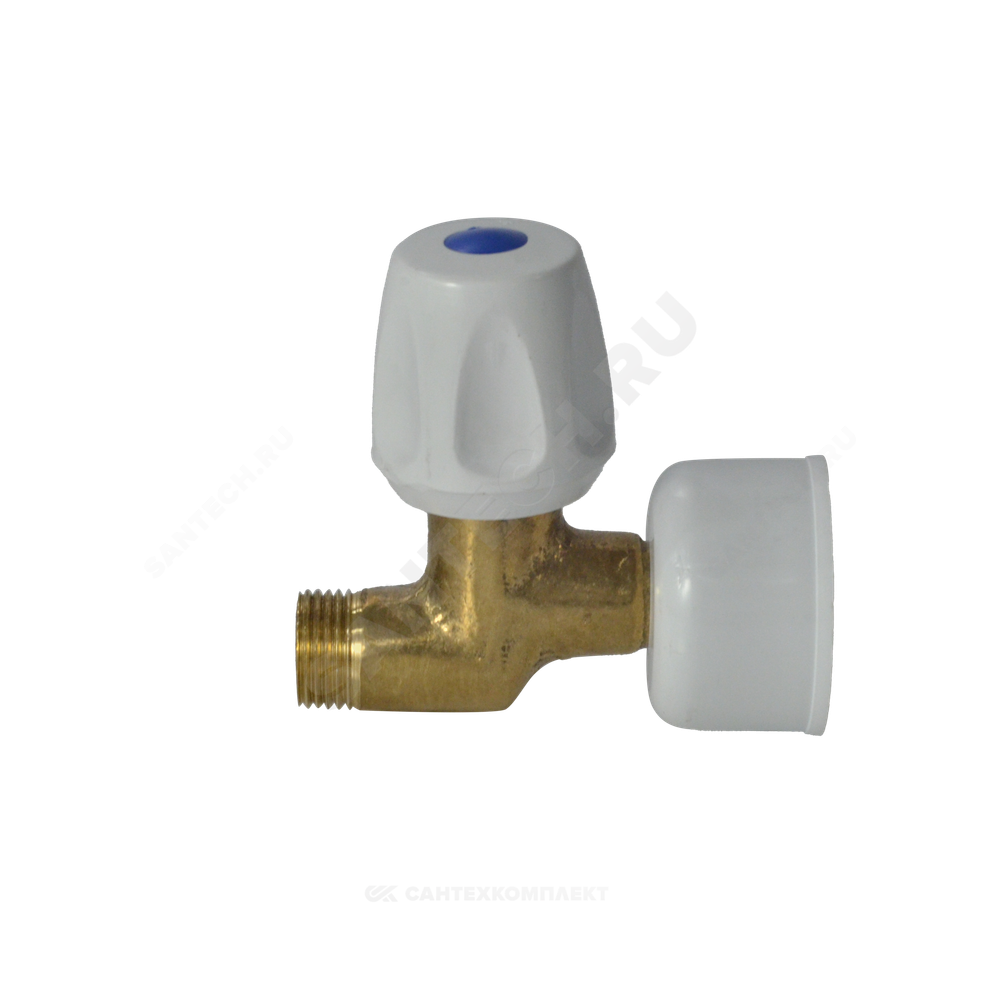 Кран для писсуара латунь 1/2" резиновый затвор
