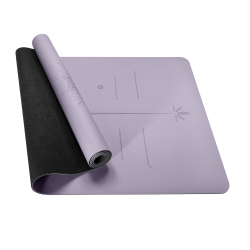 ULTRAцепкий 100% каучуковый коврик для йоги Ultra Arrows Purp 185*68*0,5 см