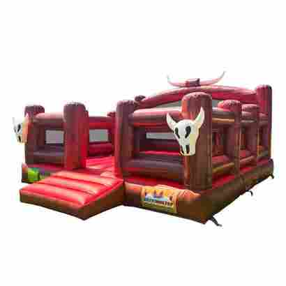 Надувной батут для аттракциона Родео "Ферма 2", 5*5*3 м