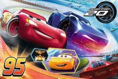 Puzzle "24 Maxi" - Let the best driver win / Disney Cars 3