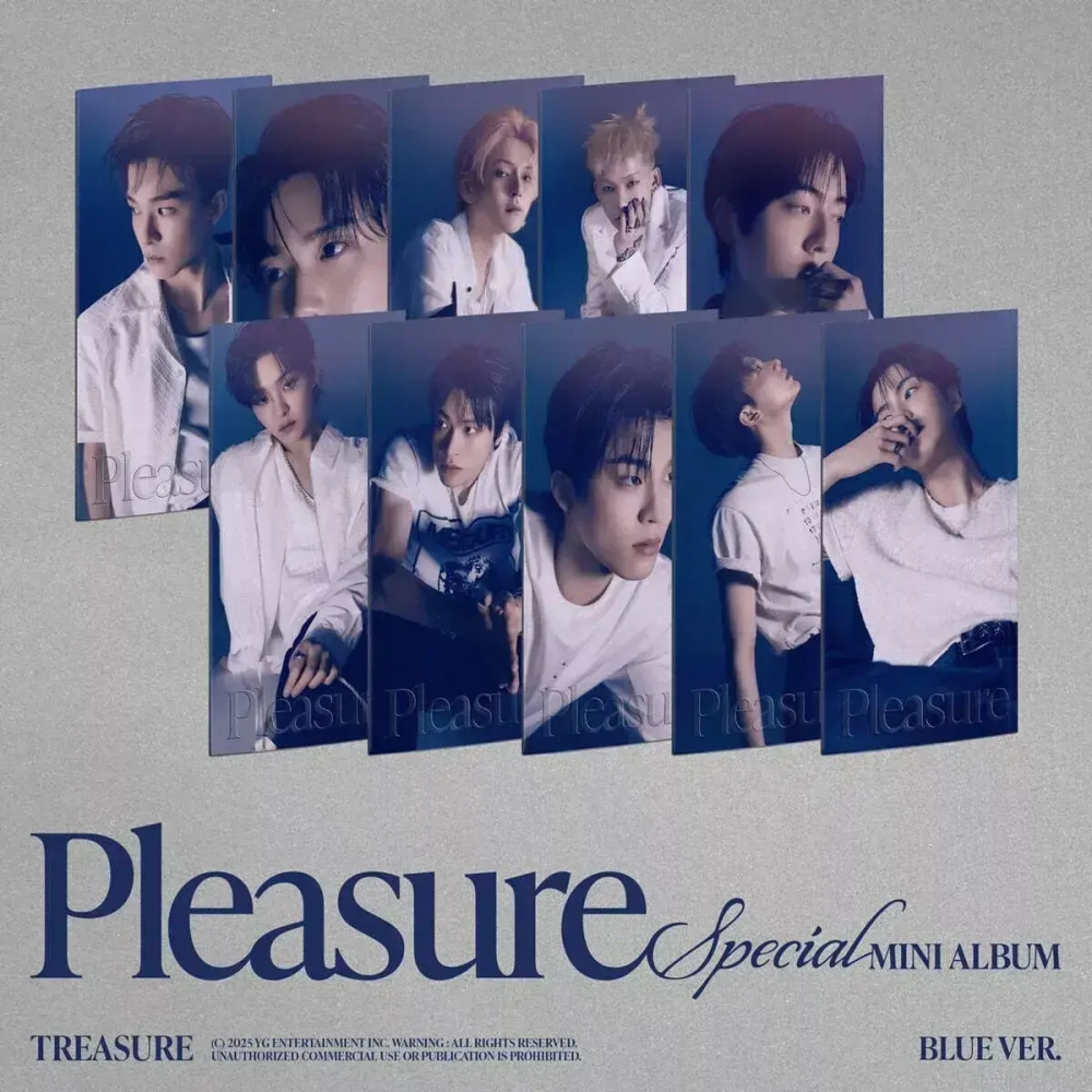 Альбом TREASURE - PLEASURE [Blue ver.] (Асахи)