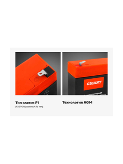 Аккумуляторная батарея Gigant GDTM-12023