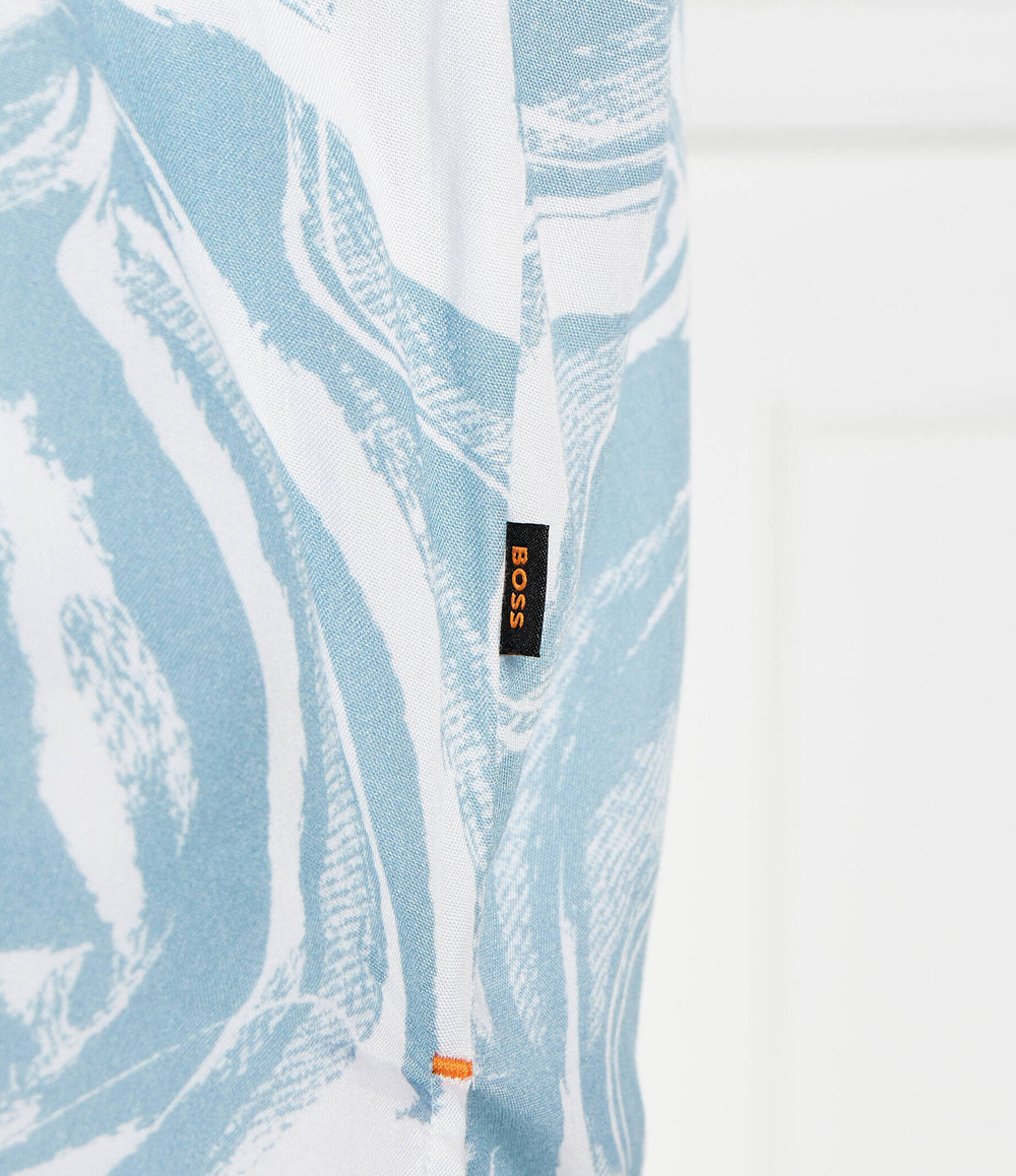 Рубашка Lapis_3 BOSS ORANGE - голубой(50514572)