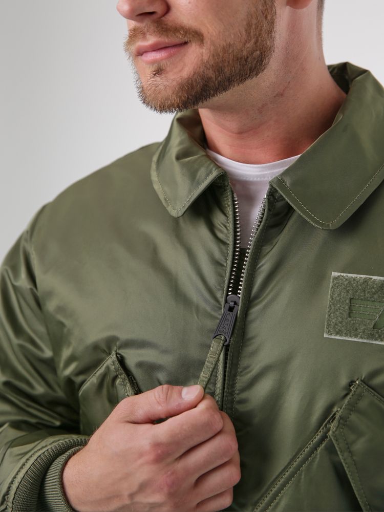 Куртка Alpha Industries CWU 45/P Sage Green (зеленая)