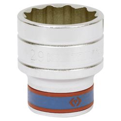 KING TONY (433029M) Головка торцевая стандартная двенадцатигранная 1/2", 29 мм