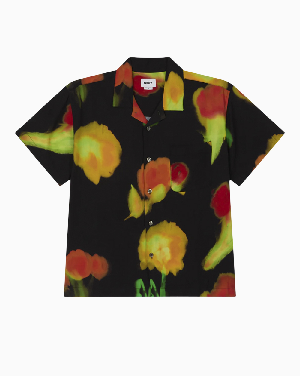 Рубашка к/р Obey Kinney Woven