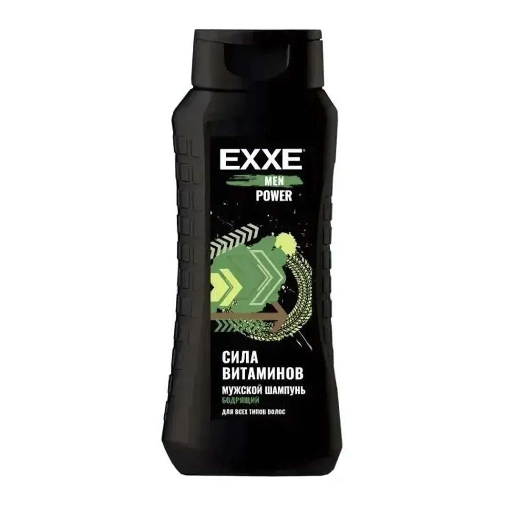 Шампунь мужской Бодрящий POWER EXXE MEN, 400 мл