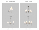 Люстра на штанге Ambrella Light HIGH LIGHT LH57123