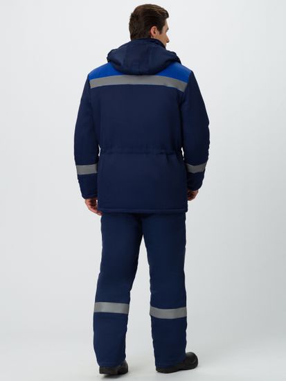 Костюм зимний "Нейч-2" СОП полукомбинезон (т.синий/васильковый)