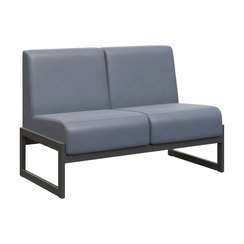 Module Диван двухместный MD.D2 Oregon 17/Металл Черный 1255*700*800