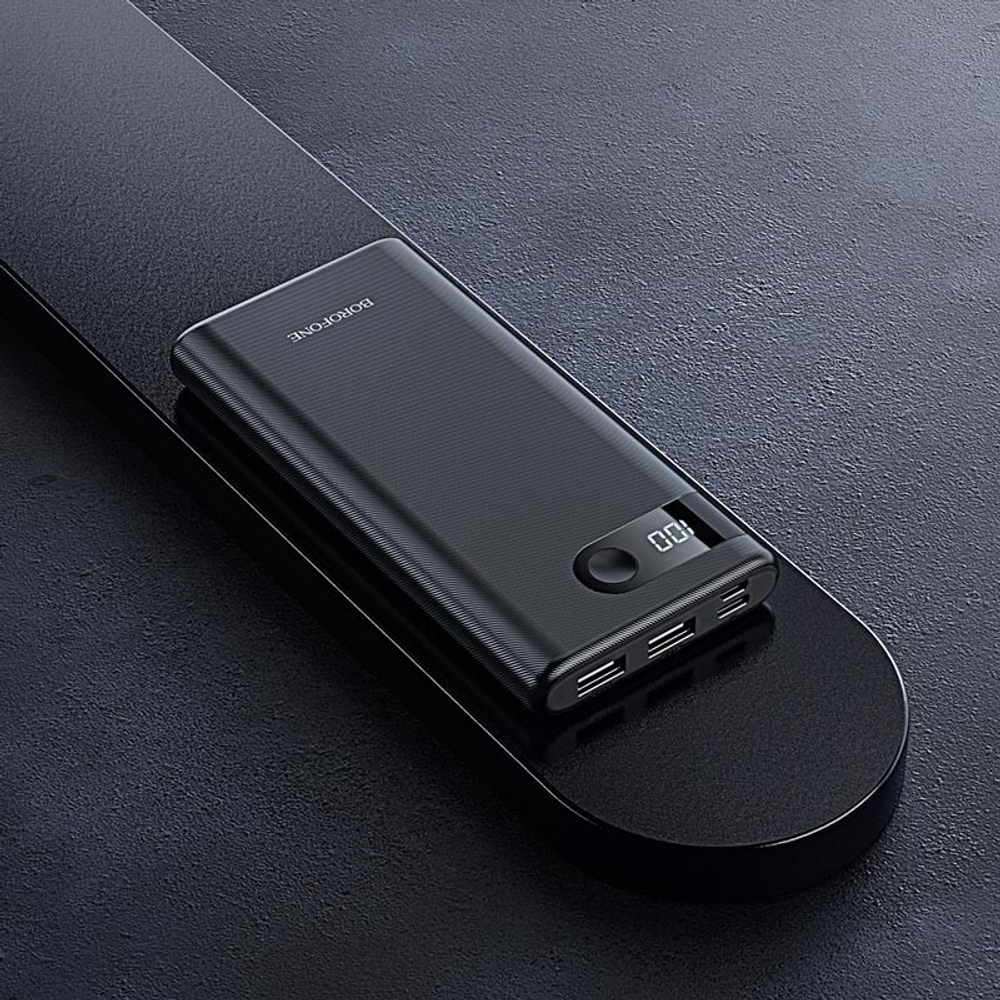 Портативный аккумулятор BOROFONE BT35 10000 mAh (черный)