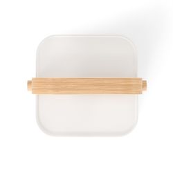 Держатель для салфеток Bellwood, белый/натуральное дерево