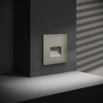 Розетка телевизионная встраиваемая VOLTUM S70 TV+RJ45 кат. 6, (шелк)