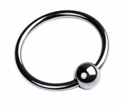 Кольцо на головку пениса размера M (Цвет: серебристый)