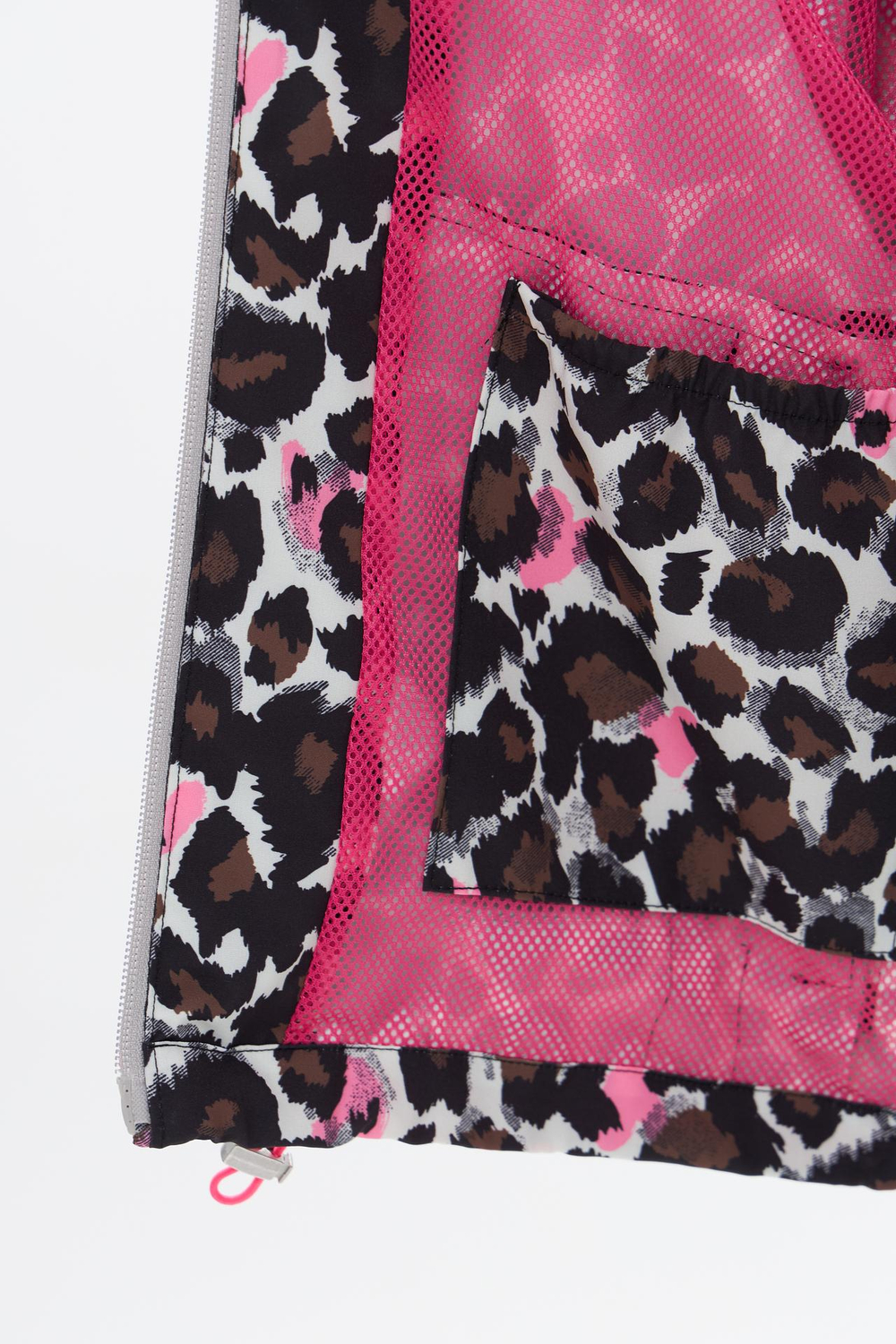 Ветровка Frieda Freddies 4738 коричневый леопард с розовым