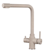 Кухонный смеситель Kuppersberg Geo KG2385CR BEIGE фото 