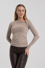 Лонгслив хлопок и вискоза