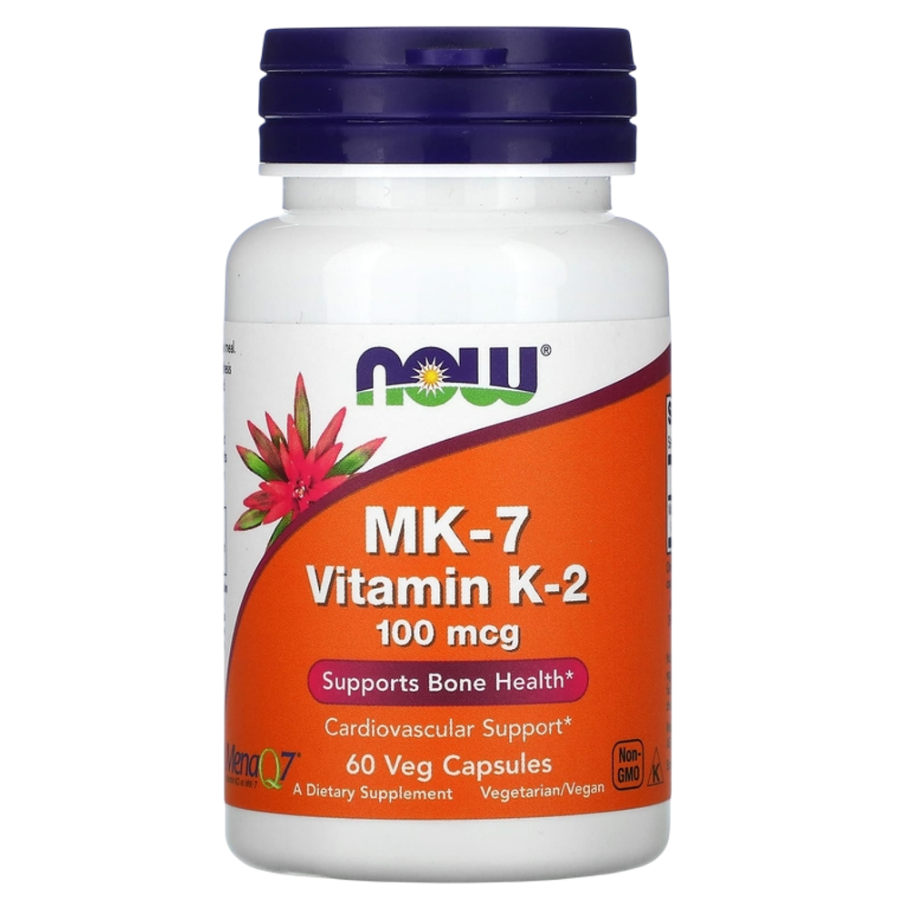 Now Foods MK-7 Vitamin K-2 100 mcg , Витамин К2