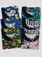 Футболка женская GULI с карманами набивка (66)