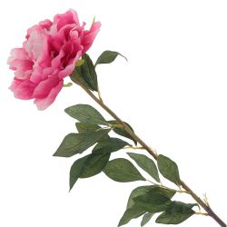 GAEM Цветок искусственный "Пион", L24 W24 H117 см