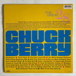 Винтажная виниловая пластинка LP Chuck Berry The Great Twenty Eight (USA 1984)