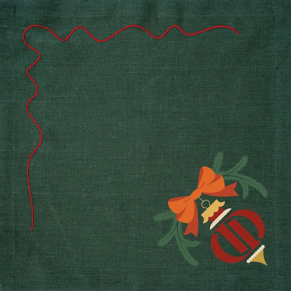 Салфетка льняная DZADZA