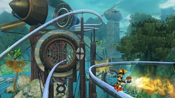 PS3 Ratchet &amp; Clank Quest for Booty (Б/У, Английская версия, BCES-00301)