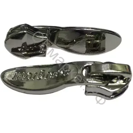 Бегунок спираль №7 автомат JX D.Bigioni, светлый никель