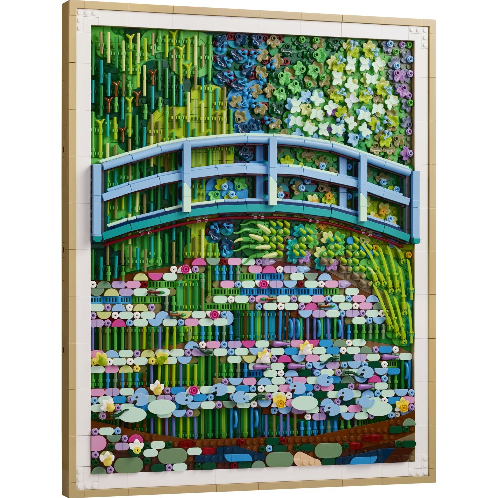 Конструктор LEGO Art 31220 Клод Моне — Мост над прудом с кувшинками — фото 3