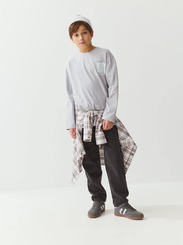 Лонгслив оверсайз 