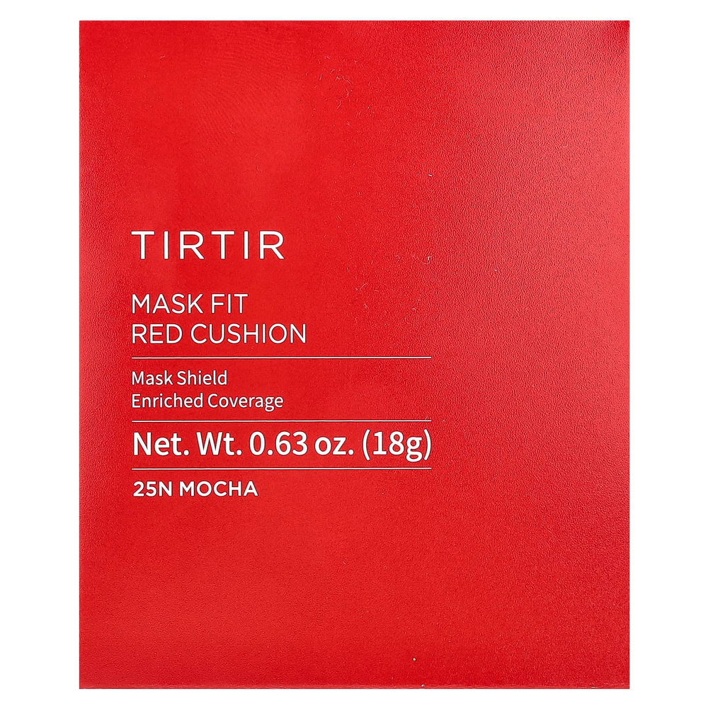 TIRTIR, Mask Fit Red Cushion, 25N мокко, 18 г (0,63 унции)