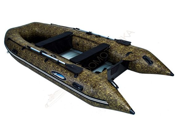 Надувная лодка GLADIATOR Heavy Duty HD 430 AL CAMO