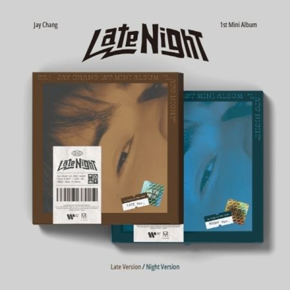 Альбом JAY CHANG - LATE NIGHT 1st Mini Album RANDOM Version
