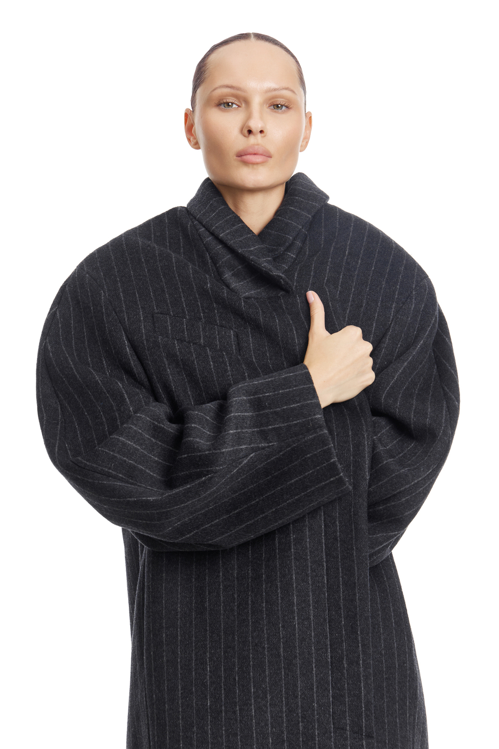 Пальто FEMINISM MAXI Graphite