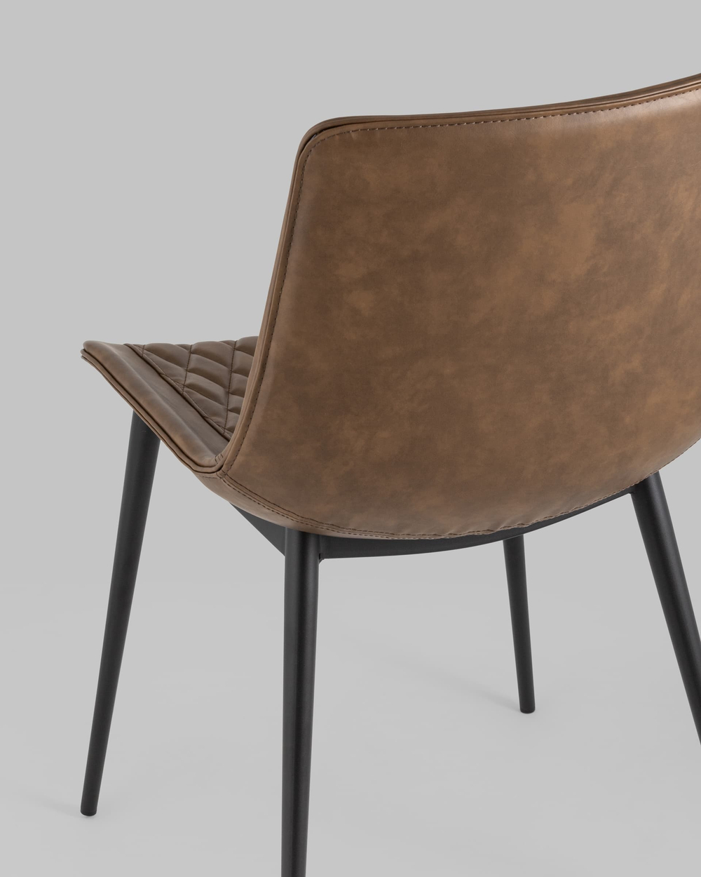 Стул TEXAS экокожа коричневый 2 шт.