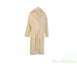 Элитный махровый халат Golf бежевый от Trussardi